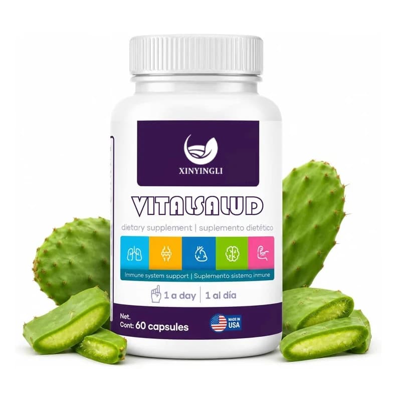 Integratore vitaminico per l'equilibrio intestinale quotidiano, contenente Lactobacillus Nopal, per il supporto del microbioma e la salute digestiva.