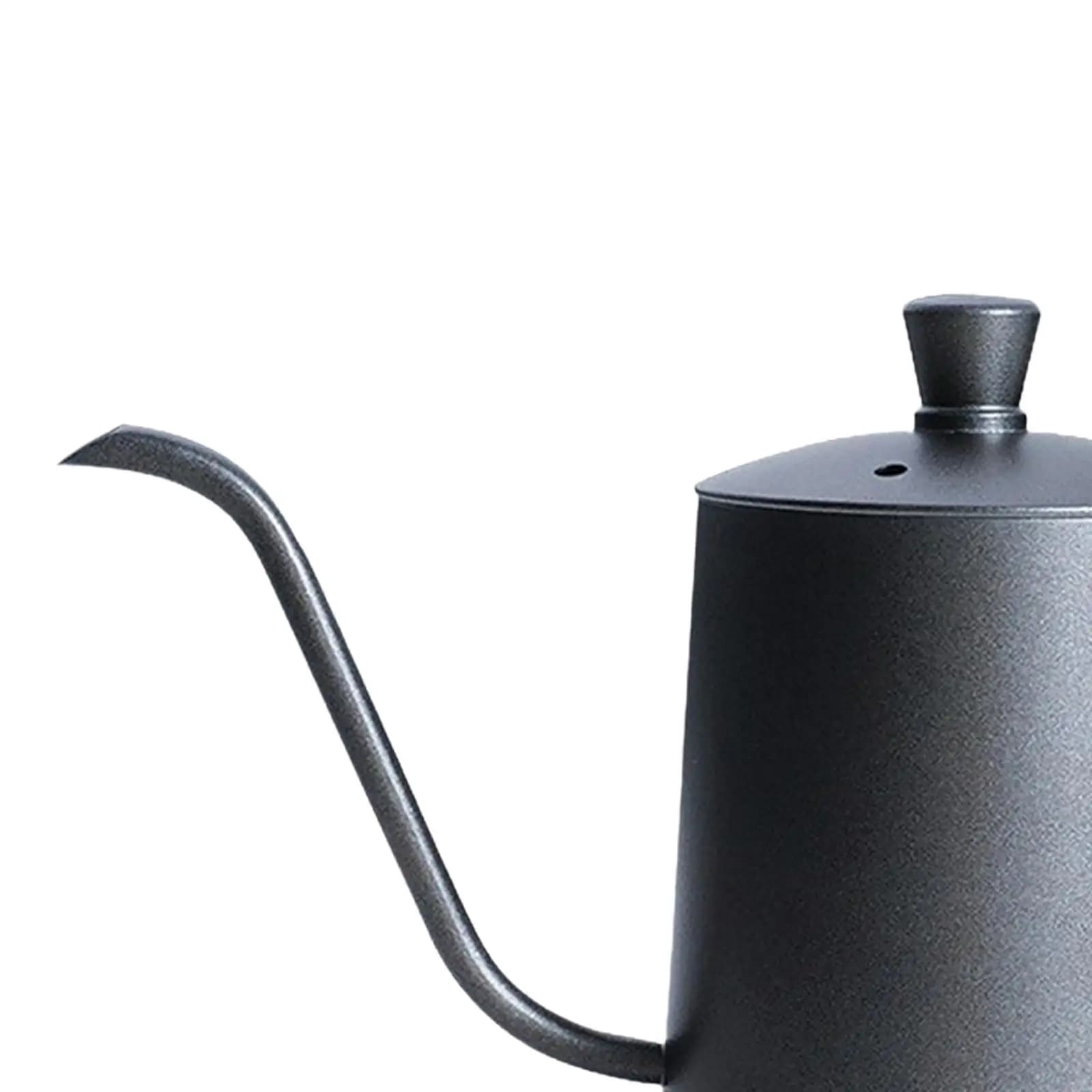 Pour over Coffee Kettle Narrow Drip Kettle Electric Stovetop Tea Kettles Drip Coffee Kettle Coffee Tea Pot for Cafe Coffee Maker