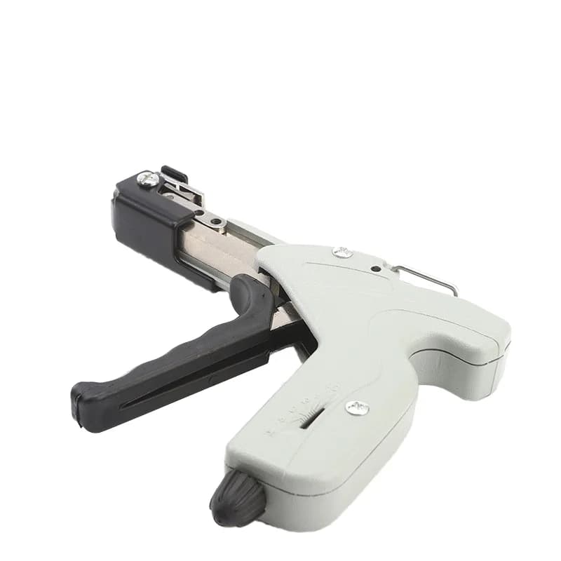 AD-G338 Stainless Steel Self-Locking Cable Tie Gun 200mm Tightening Machine with Tightener for Electric Cable