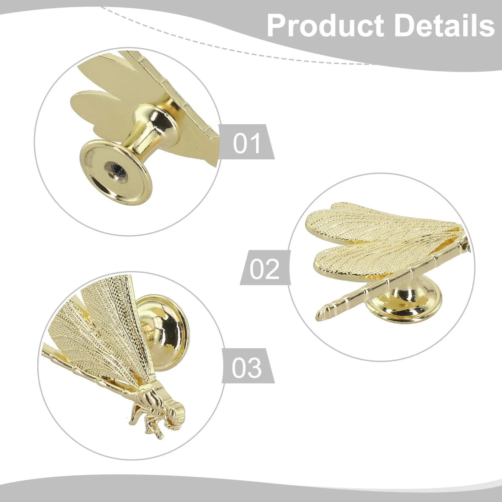 Minimalist Drawer Pull Zinc Alloy Handle Gold Decorative Zinc Alloy Drawer Pull Artistic Drawer Pull Timeless Home Decor
