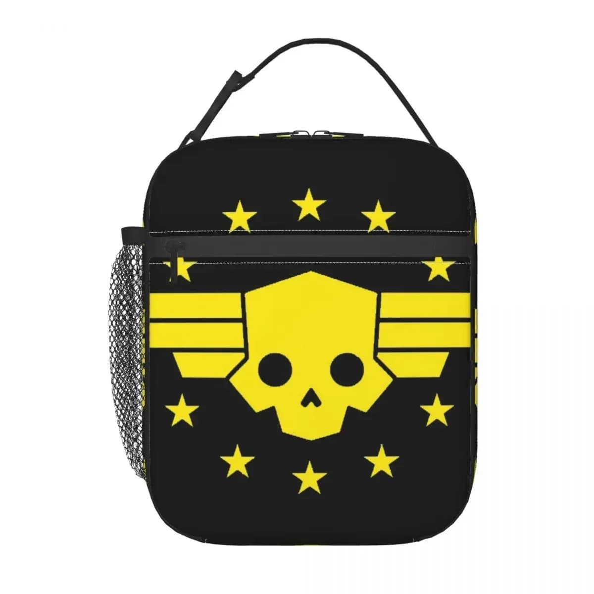 Insulated Lunch Bag Helldivers 2 Game Lunch Box Tote Food Handbag