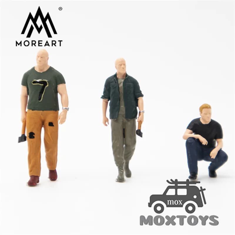 MoreArt 1:64 SET di bambole veloci e FURIOUS Figres