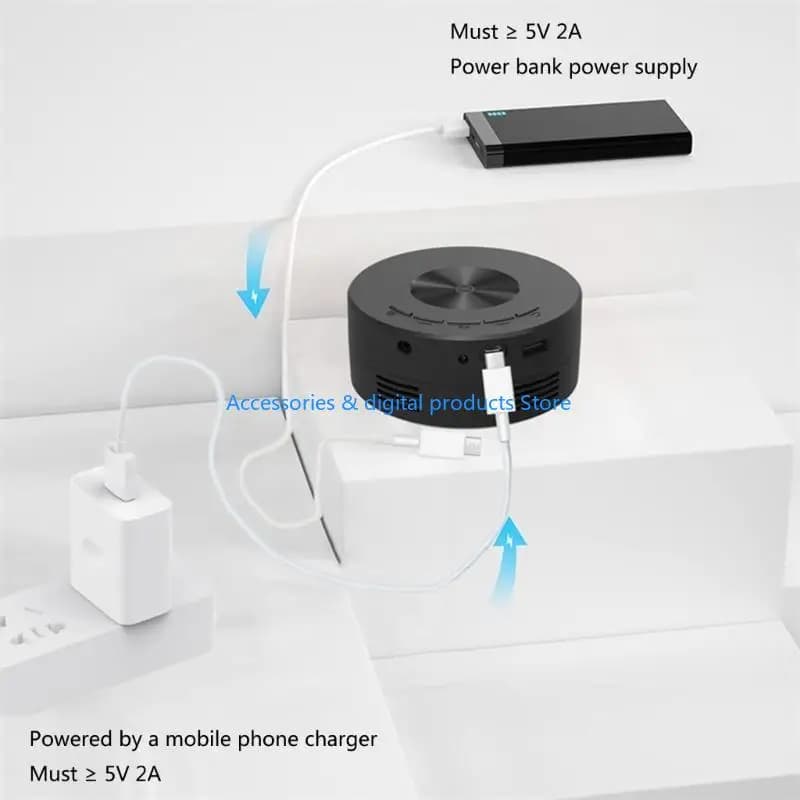 77JD YT200 Mini proiettore Mini proiezione multipli per proiezione mobile