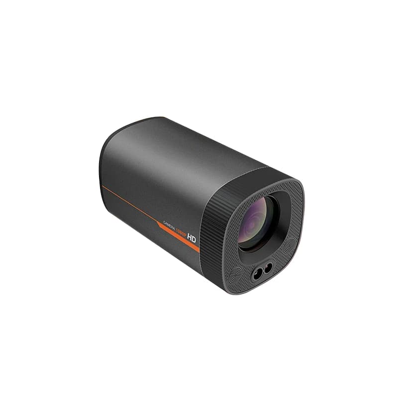 Fotocamera professionale per streaming live con microfono e altoparlante Zoom ottico 10x Full HD 1080P 60fps USB3.0 HDMI
