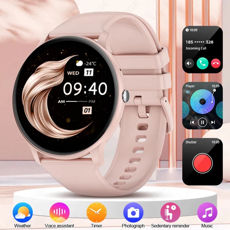 LIGE Smartwatch with Bluetooth Call 2026, Sport Watch for Women and Men, Cardiaca and Health Frequency Monitoring, Ultra Lightweight