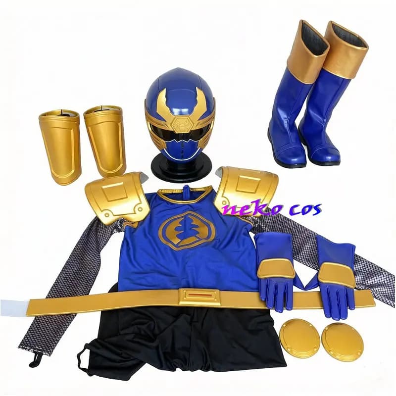 nekocos Ninpu Sentai Hurricaneger Kuwaga Ranger fullset fitting bodysuit mask belt gloves shoes Cosplay Costume Custom Size