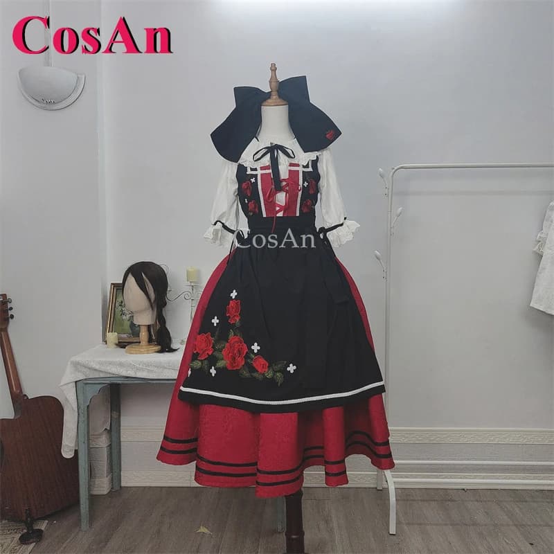CosAn Hot Anime Spice And Wolf Holo Costumi Cosplay Splendido vestito uniforme dolce da donna Abbigliamento per giochi di ruolo per feste di Halloween S-XXL