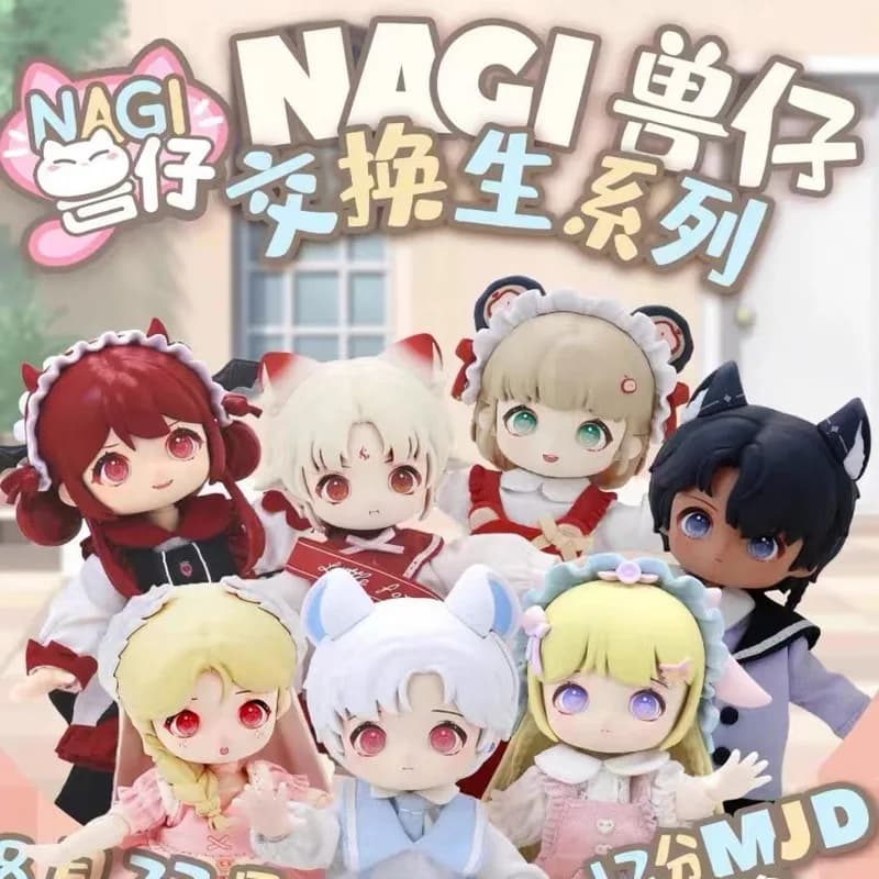 Autentico Nagi Beast Boy Seconda Generazione Scambio Studente Mjd Mobile Doll Cieco Scatola 12 Punti Bambino Fatto A Mano Ragazza Regalo Ornamento