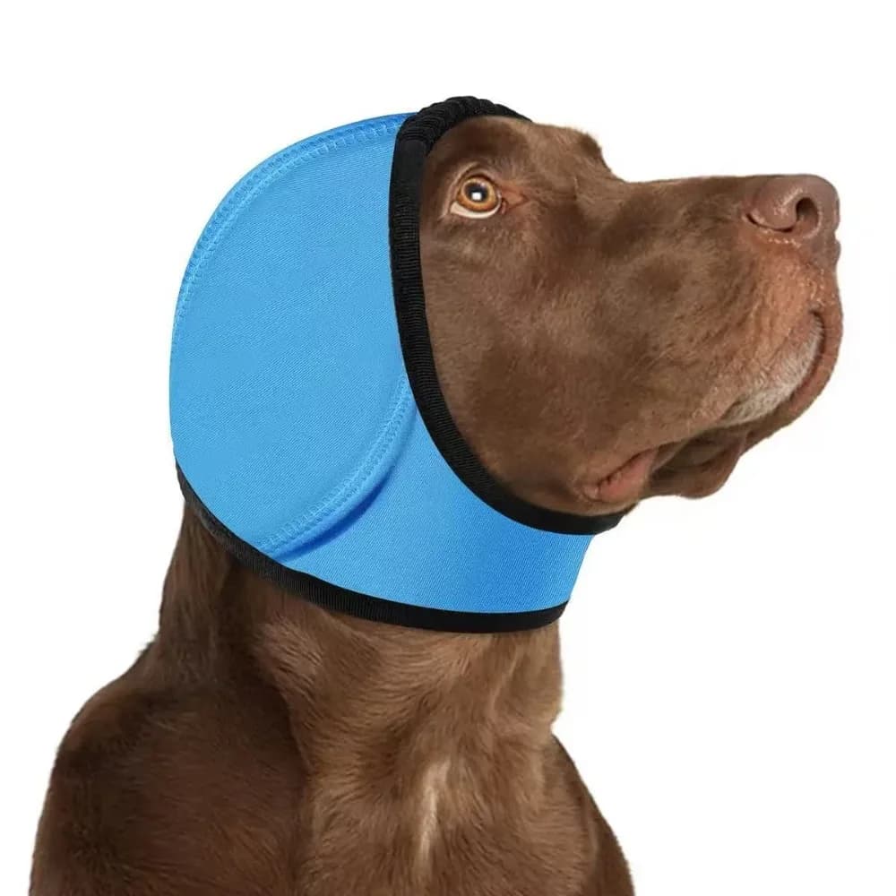 Noise Reduction Dog Ear Covers Hearing Protection Anti-Noise Dog Calming Earmuff Adjustable Soft Warm Pet Ear Muffs Pet Supplies