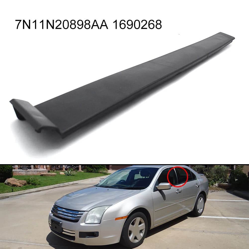 Copertura del rivestimento del montante B in ABS, materiale ABS, resistente al calore e alla pressione, installazione rapida per Ford Fusion