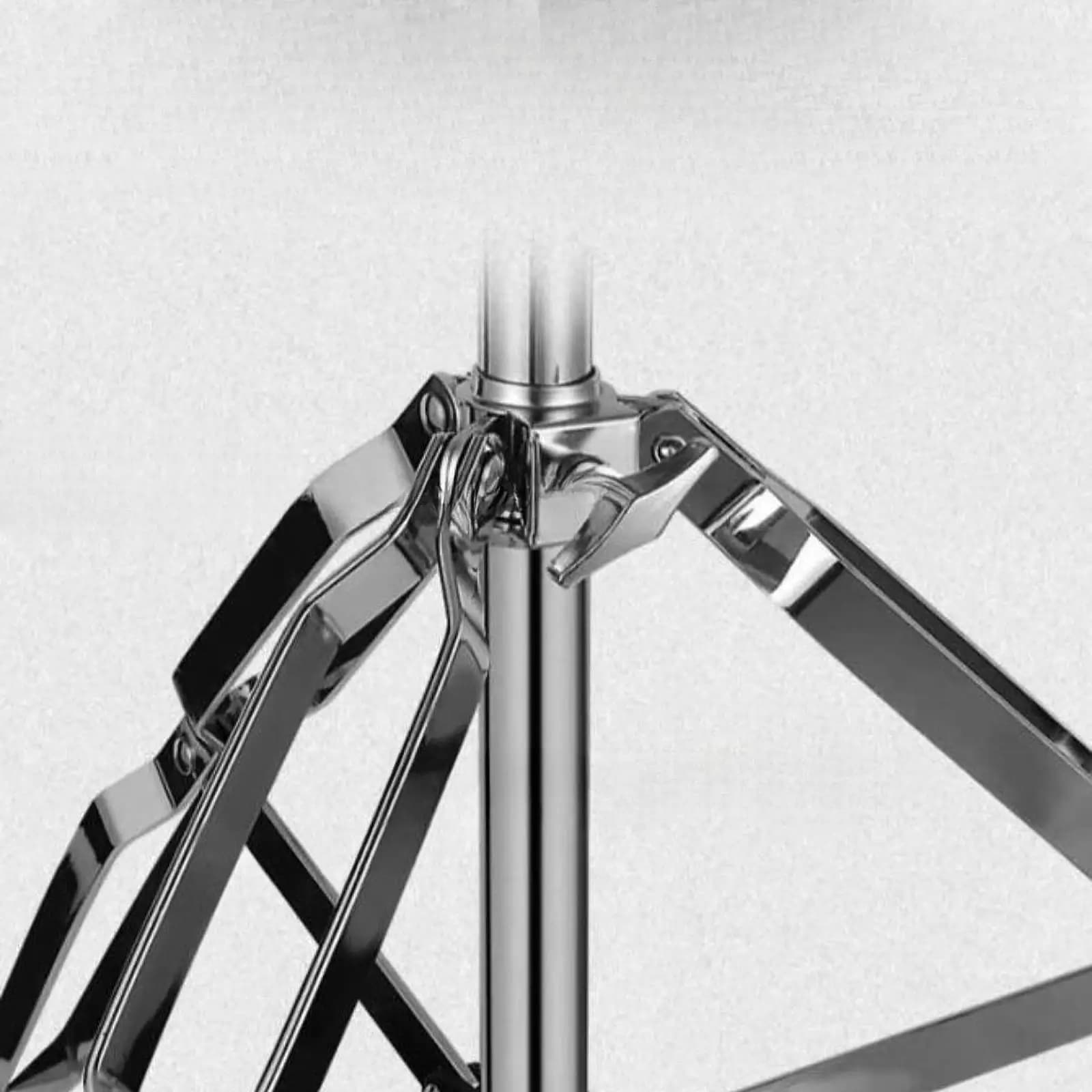 Supporto per Piatti da Batteria con Piedini Antiscivolo e Protezione in Feltro per Configurazione Supporto Piatti Percussioni