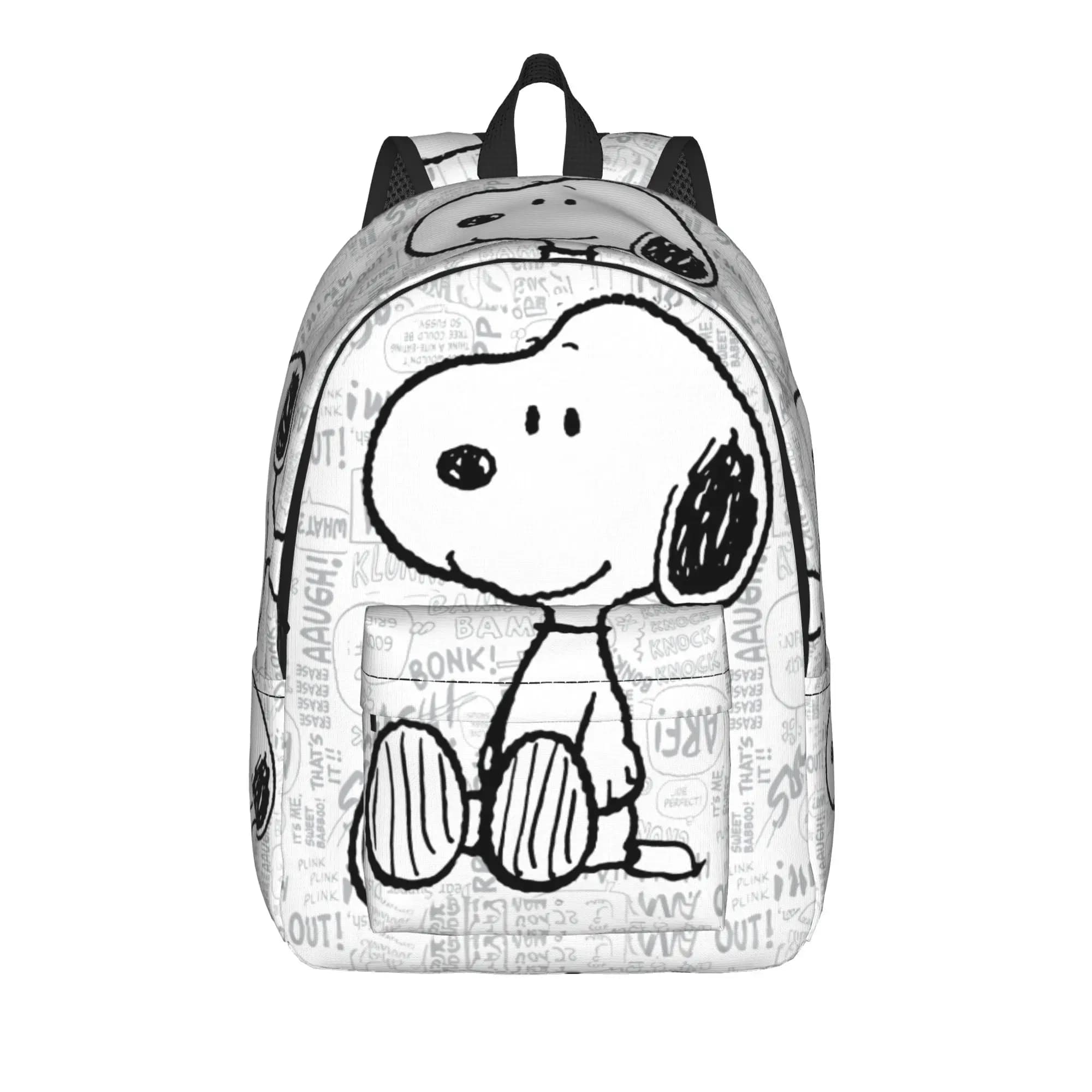 Zaino Snoopys Dog Woodstock per uomo e donna, casual, per scuola superiore, lavoro, borsa a tracolla per computer portatile, sportiva