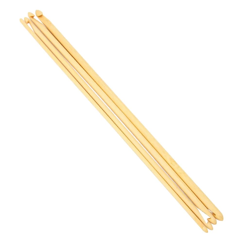 4pcs 9.4 Inch Length Tunisian Crochet Hooks Assorted Sizes Smooth Finish Double Ended Crochet Hooks Knitting Crochet Hooks