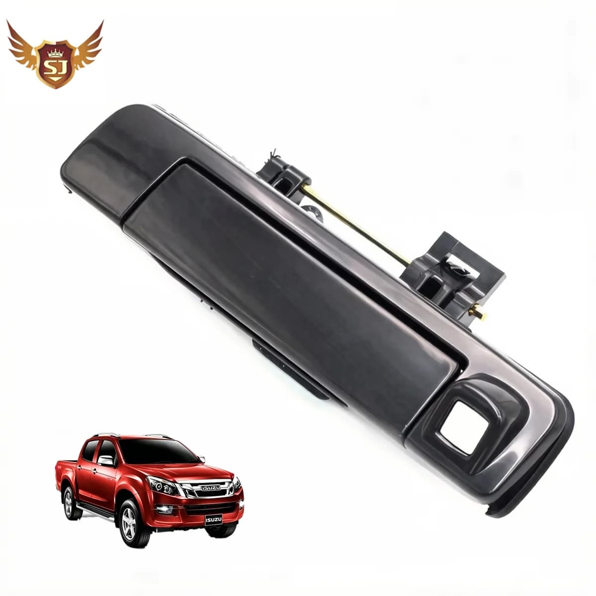 Maniglia per portellone posteriore con foro per telecamera e chiave, per Isuzu SUV D-Max Chevrolet Holden Colorado 2012-2016