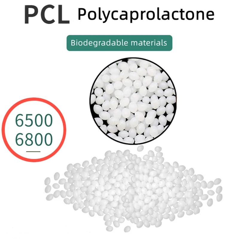 100g 500g Thermoplastic Polycaprolactone Polycrystalline Particles PCL 6800 Degree Melting Thermoplastic Plastic Crystal Soil