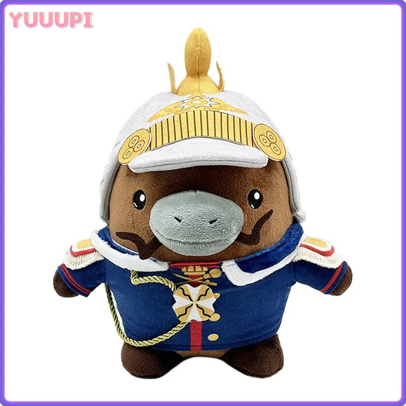 Peluche Kaiser Platypus di Hearts of Iron 4 (HOI4), Giocattolo Morbido e Carino, Bambola Animale del Gioco, Regalo di Compleanno per Giocatori