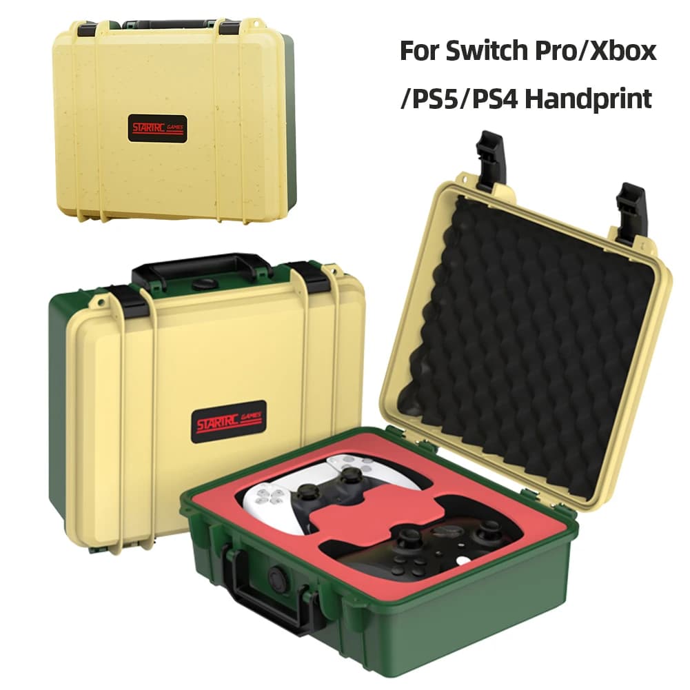 Custodia protettiva con guscio rigido Custodia protettiva impermeabile per controller PS5/PS4/Xbox/Switch Pro