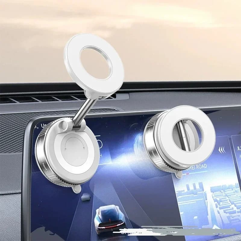 360 ° Supporto Magnetico Rotante per Telefono da Auto, Nuovo Modello per Cruscotto e Parabrezza, Supporto di Navigazione Multiuso per Auto