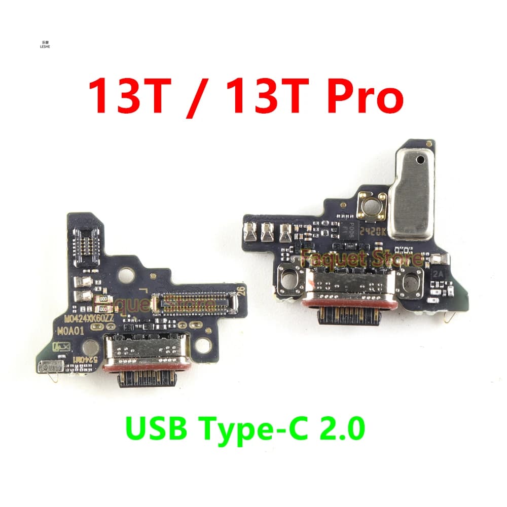 Cavo flessibile con connettore dock per porta di ricarica USB Type-C 2.0, OTG, per Xiaomi 13T / 13T Pro, ricambi.