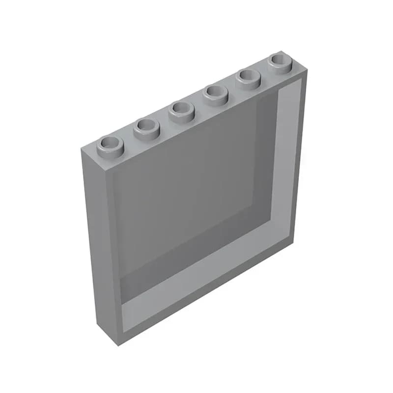 Gobricks 1 pz Pannello MOC 1x6x5 Mattoni Compatibile Con 59349 35286 59350 Modello Building Blocks Parti Per Bambini FAI DA TE Assemblaggio giocattoli