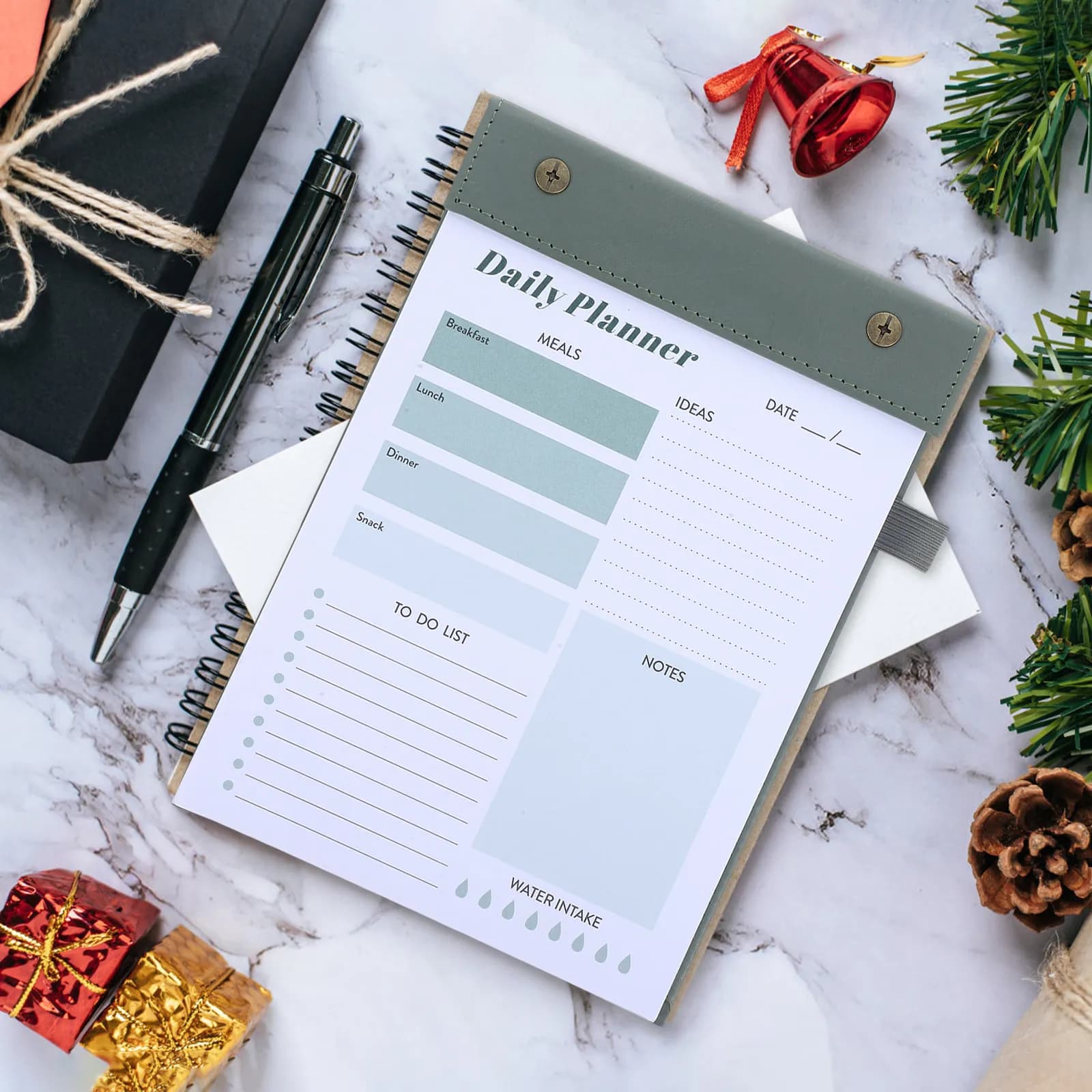 Agenda A5, organizer giornaliero, blocco note portatile multifunzionale per riunioni di lavoro, carta per scrittura fluida, gestione del tempo, pianificazione.