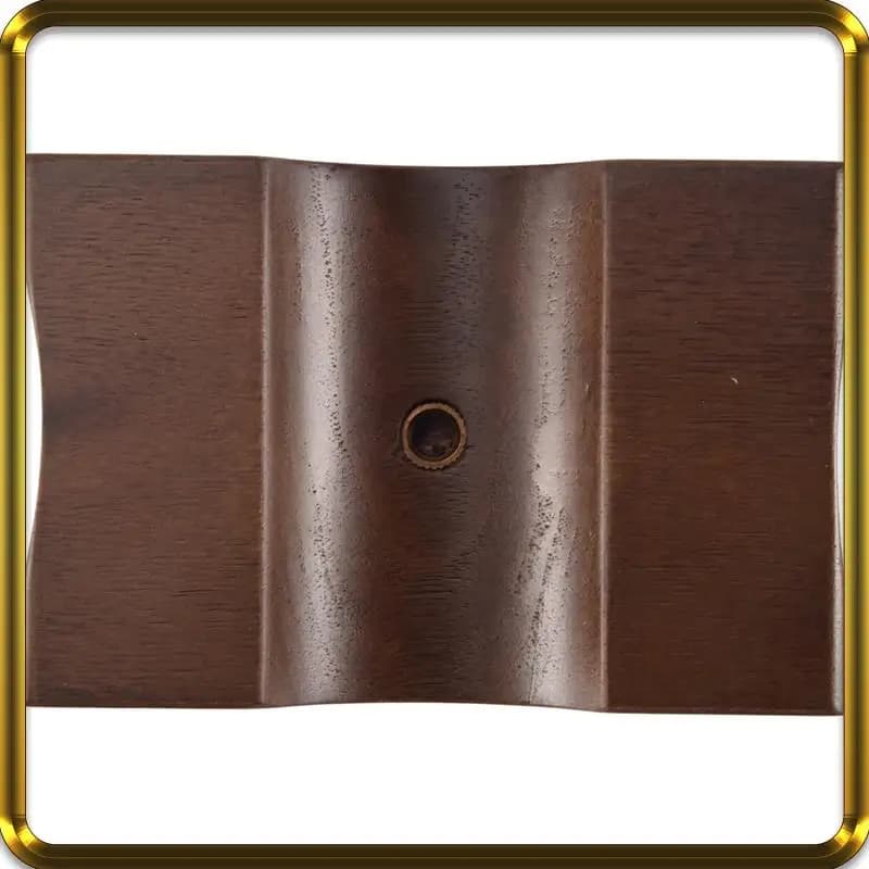 -A95Z Supporto per cuffie 2X, supporto per cuffie realizzato in legno di noce e alluminio, supporto per cuffie da gioco in noce naturale con base