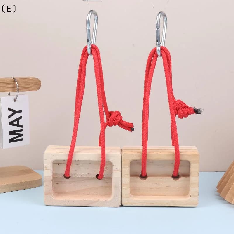 Arrampicata Hangboard with Training Corda, Table for Dietary Training, Catch and Forearm Training