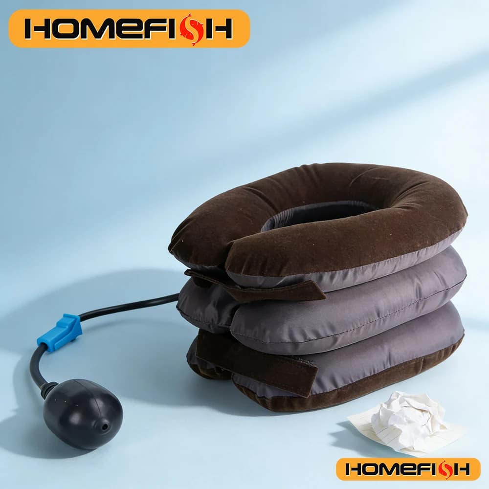 Crank Traction Inflatable Device - Support for Home Use and Office