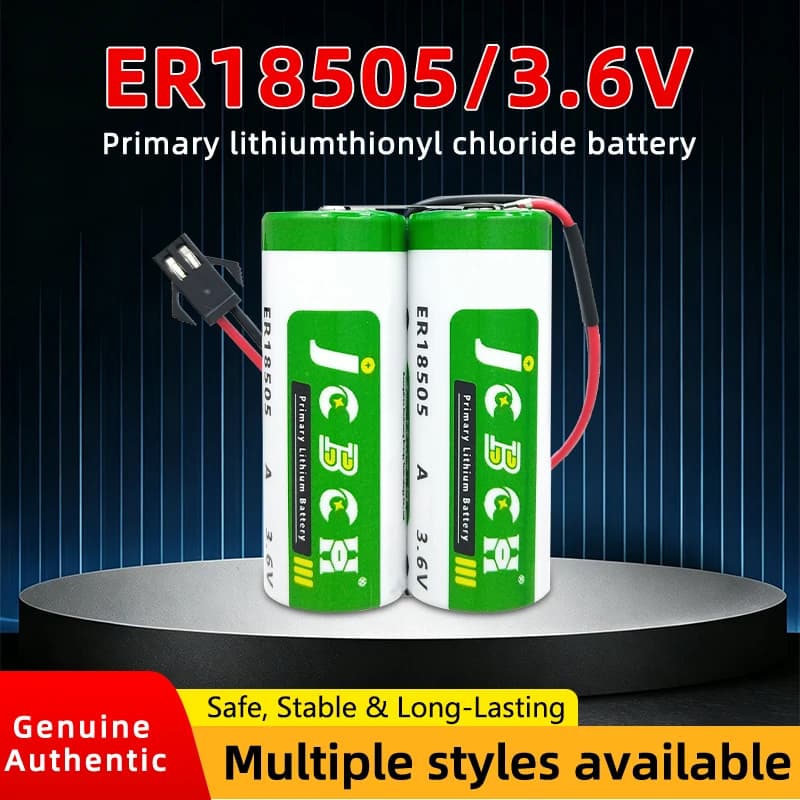 JCBCH ER18505-2 Lithium battery pack 3.6V smoke alarm industrial control servo encoder automation equipment gas detector