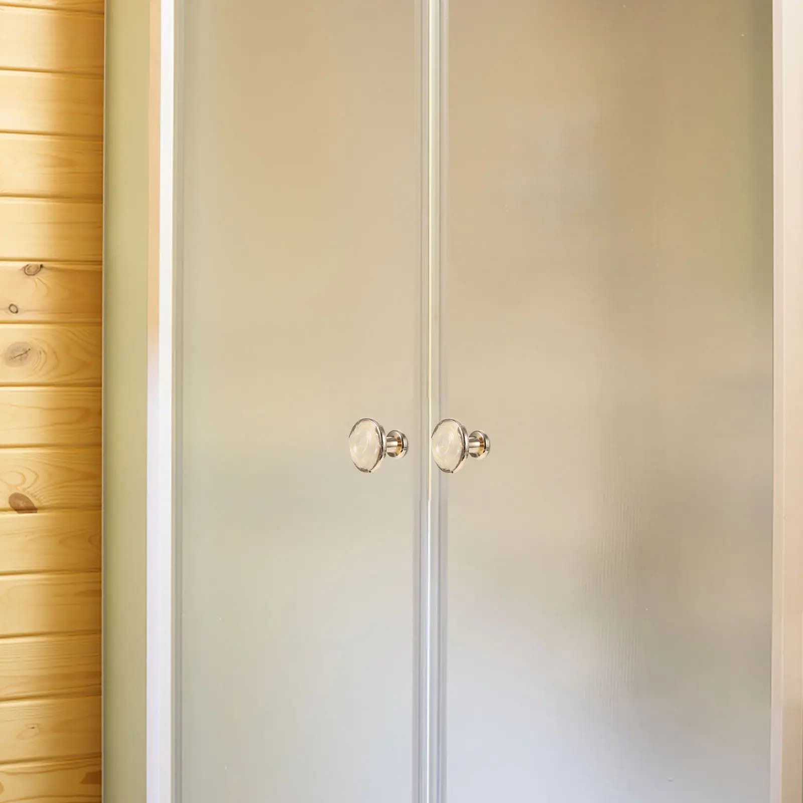 10 Set di Maniglie per Mobili in Lega di Zinco, Pomelli per Cassetti, Maniglie per Porte, Accessori per Mobili, Maniglie Rotonde Moderne per Armadietti