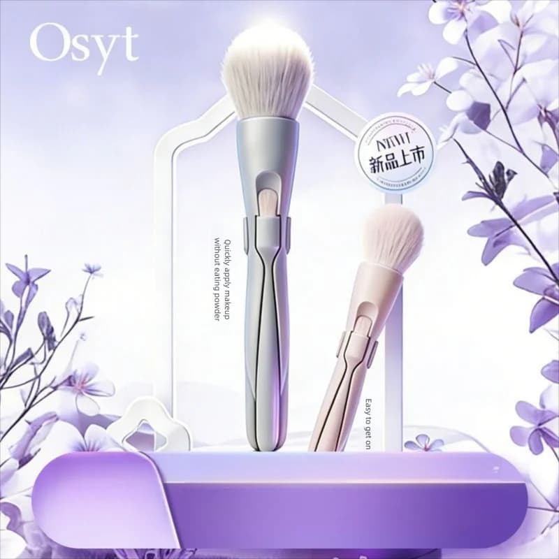 Nuovo Set Magnetico 4-in-1 per Trucco 2026: Pennello per Cipria, Ombretto, Ombretto Naso, Asciugatura Rapida, Setole Morbide, per Principianti