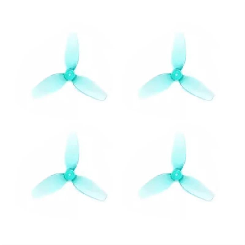 Elica a 3 pale in PC da 1,2x0,9x3 pollici (1,22 pollici) con albero da 1 mm per droni FPV RC - Ricambio fai da te B