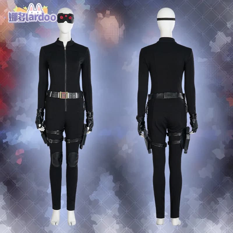Thunderbolts Yelena Belova Black Widow Cosplay Costume da vedova bianca Festa di carnevale di Halloween Gioco di Natale Abiti di ruolo Abbigliamento