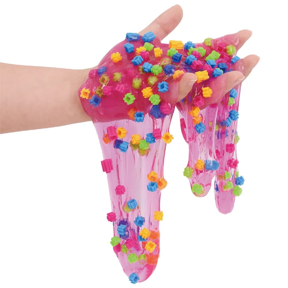 Kit per Creare Slime Trasparente e Soffice, Fango Cristallino Fai-da-Te, Giocattolo Educativo Antistress per Bambini, Regalo per Feste