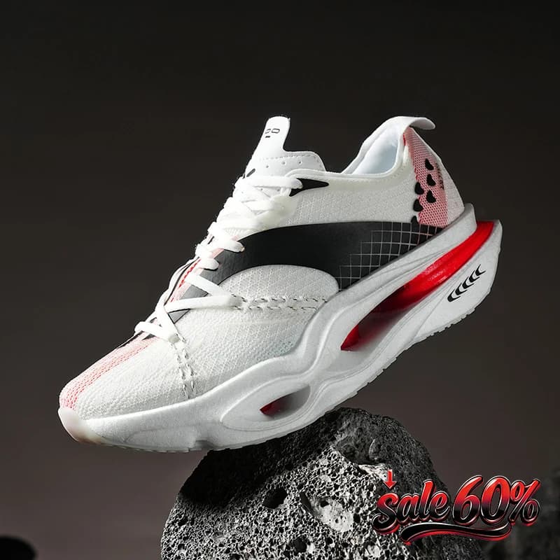Scarpe Sportive Casual da Uomo con Ammortizzazione ad Aria, Traspiranti per Maratona, Sneakers da Corsa con Suola Resistente, Scarpe da Allenamento e Camminata