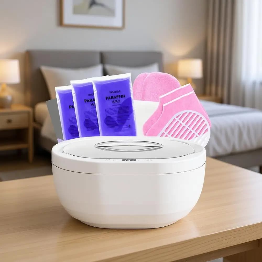 Cera Idratante per Mani, 3000ml Cera Sicura per Mani, Scaldacera per Mani