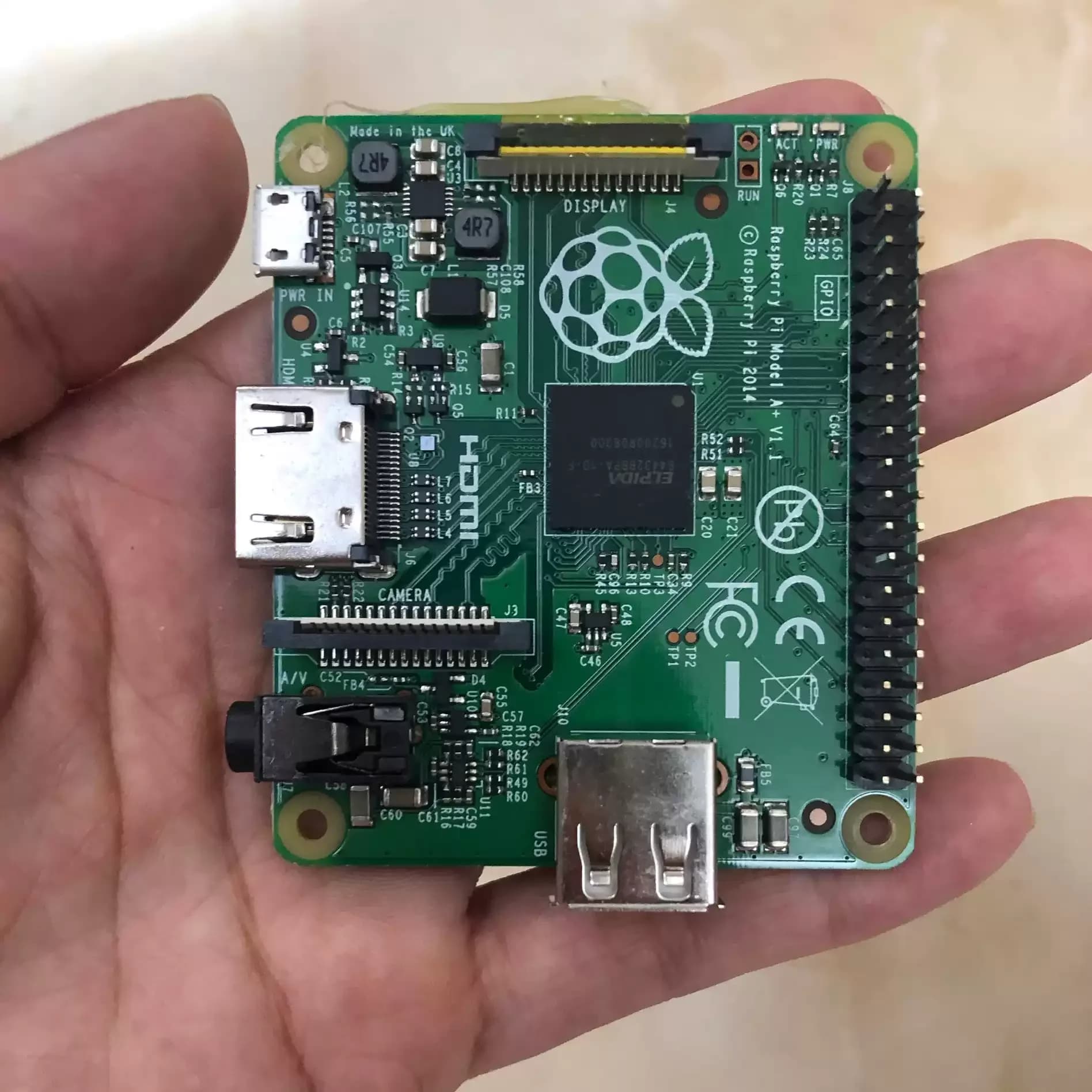 for Raspberry Pi A + V1.1 Version 512/Raspberry P1