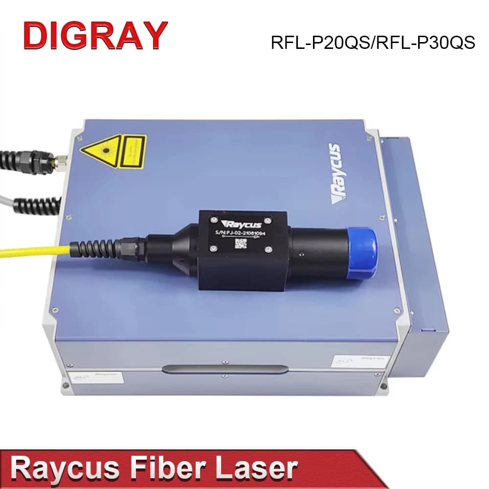 DIGRAY RFL-P20QS/30QS Raycus 20W 30W Pulse fiber laser source Q-switched Module 1064nm for marking and engraving metals