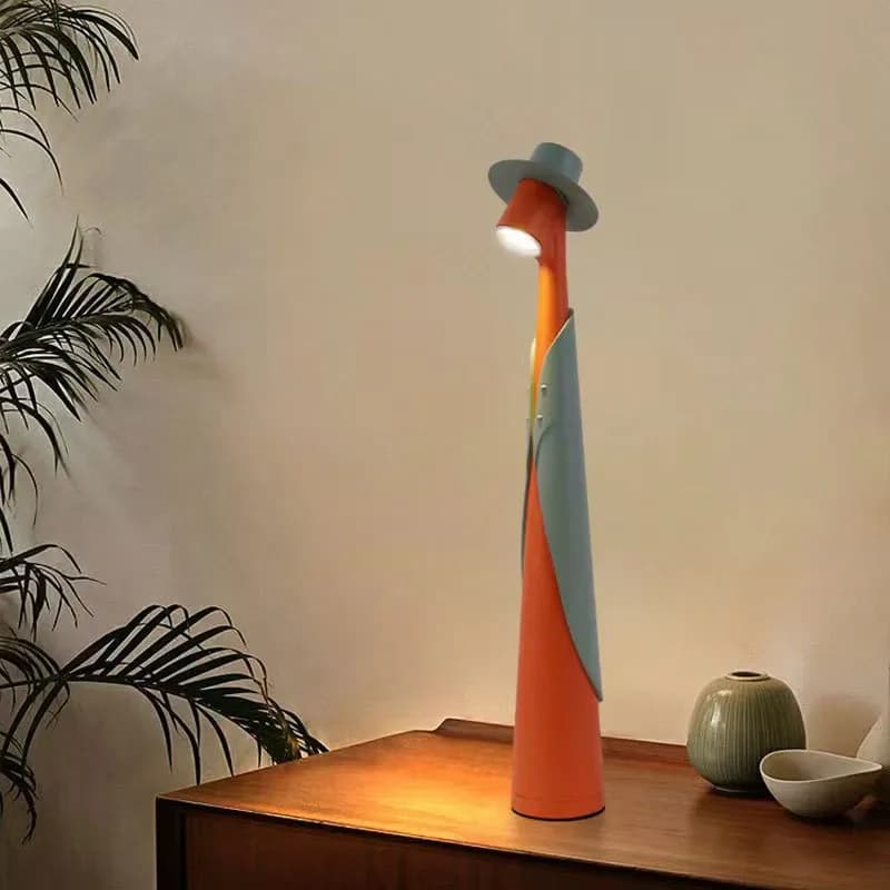 For Night Light Creative Desk Lamp Ambient Lighting High Foot Multi Function Portable Charging Table Lamp For Living