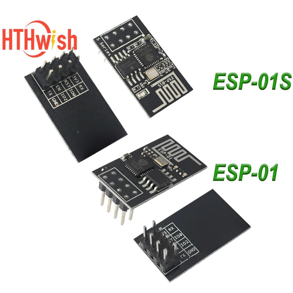 1PC ESP-01 ESP-01S ESP8266 Serial module to WIFI Wireless module Internet Transceiver for Arduino