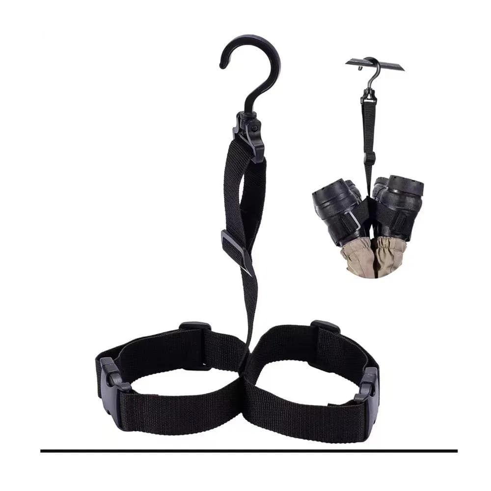 Fishing Wader Hanger Adjustable Boot Drying Rack Hook for Waders Shoes Outdoor Gear Hanging Storage Heavy Duty Clip