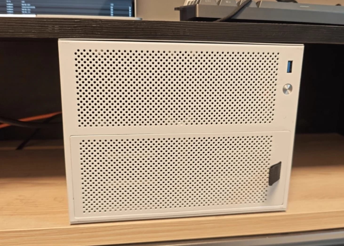 Chassis NAS a sei bit S6, supporta schede madri ITX, server di archiviazione desktop fai-da-te, chassis piccolo AIO