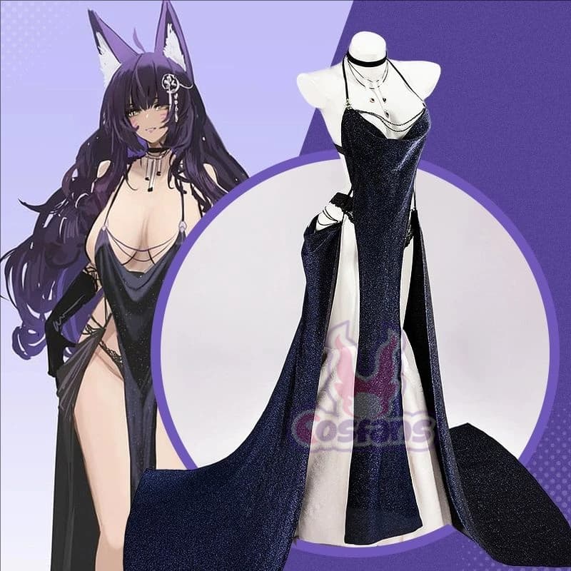 IJN Musashi Forma Azur Lane Costume Cosplay Musashi Starlight Vestito Sexy Azur Lane Musashi Costume Donna Abito Sexy