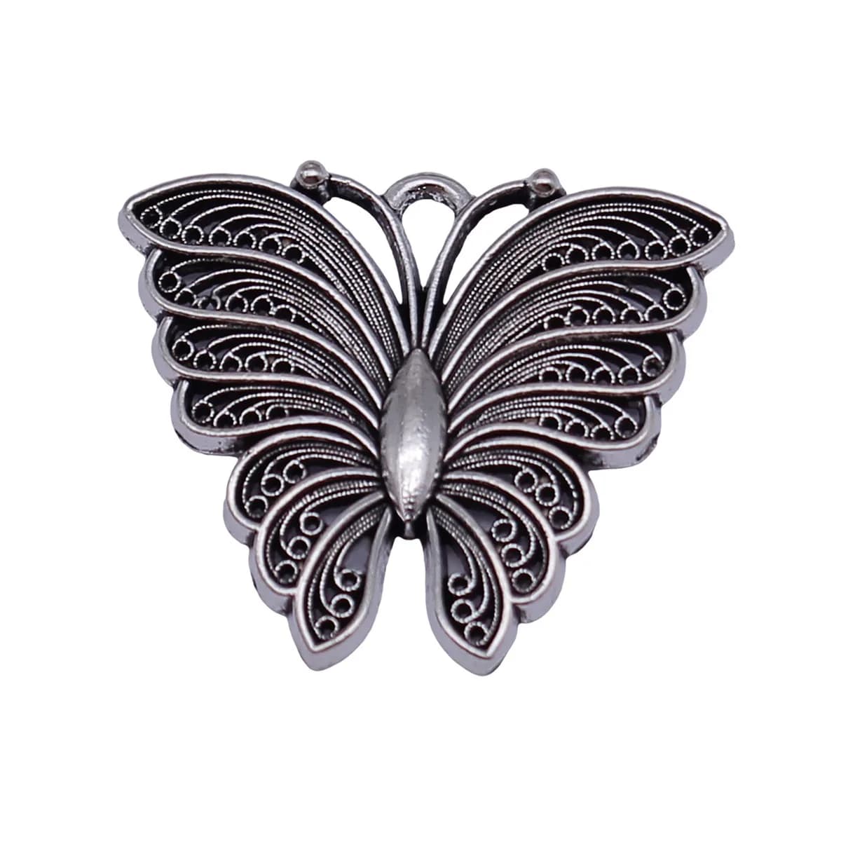 Butterfly Charm Retro Insect Pendant For DIY Bracelet Necklace Jewelry Making Supplies
