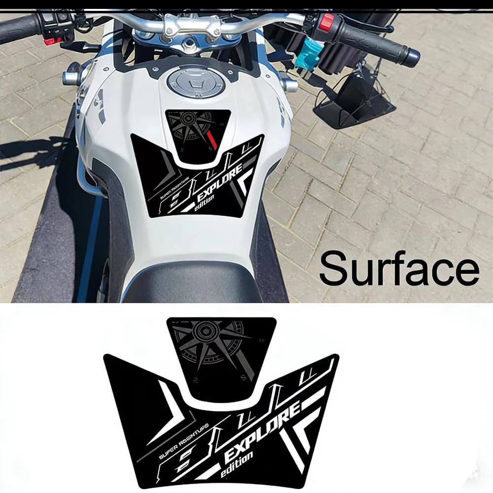 Wall stickers Protective Wheels for Tank Moto Kove 800X 800 X TOURING GT, Side Protectors Anti-slip for Knee and Tank Fuel