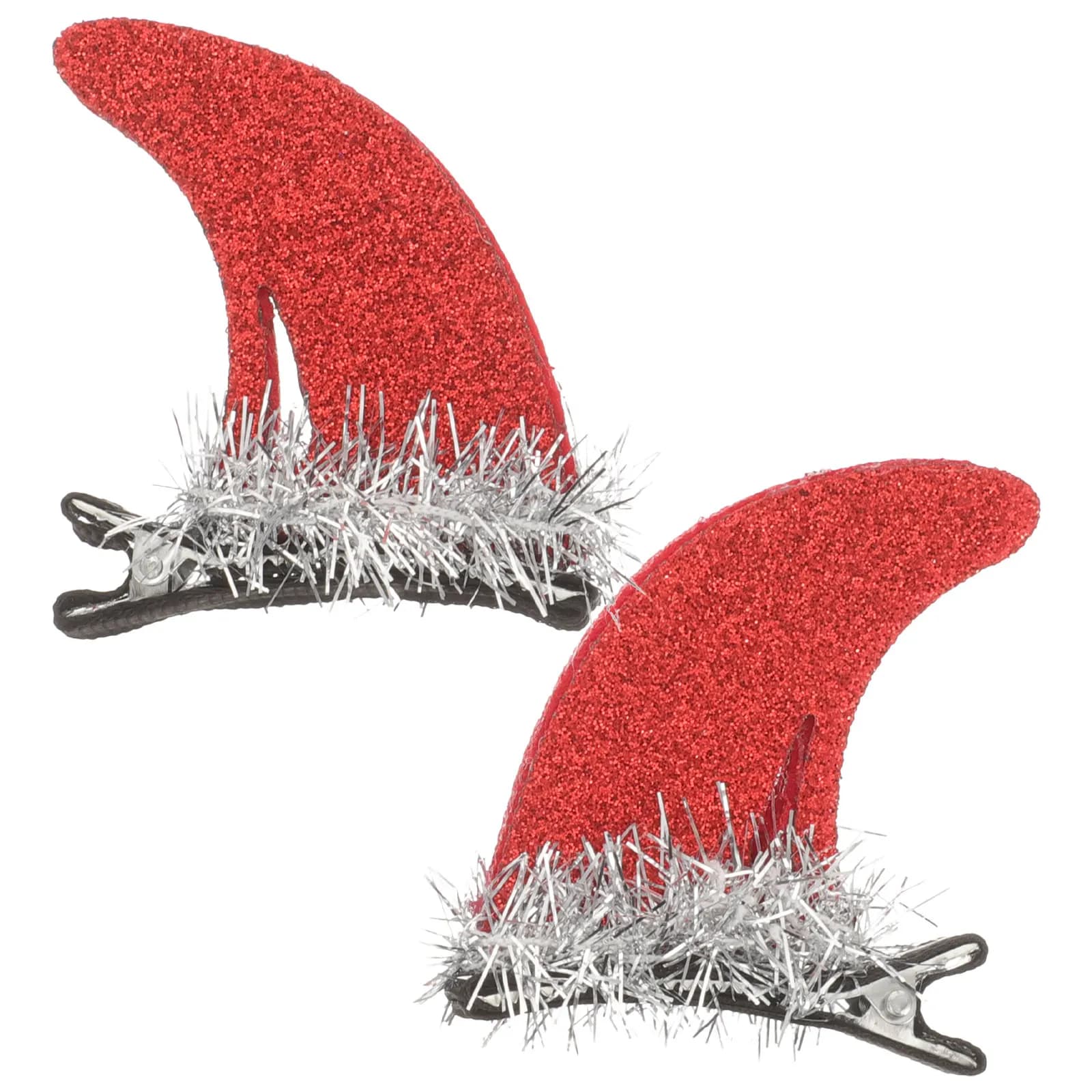 1Pair Halloween Hair Clips Devil Horn Small Lightweight Hairpins for Women Halloween Party Hair Clips Women Hairpins