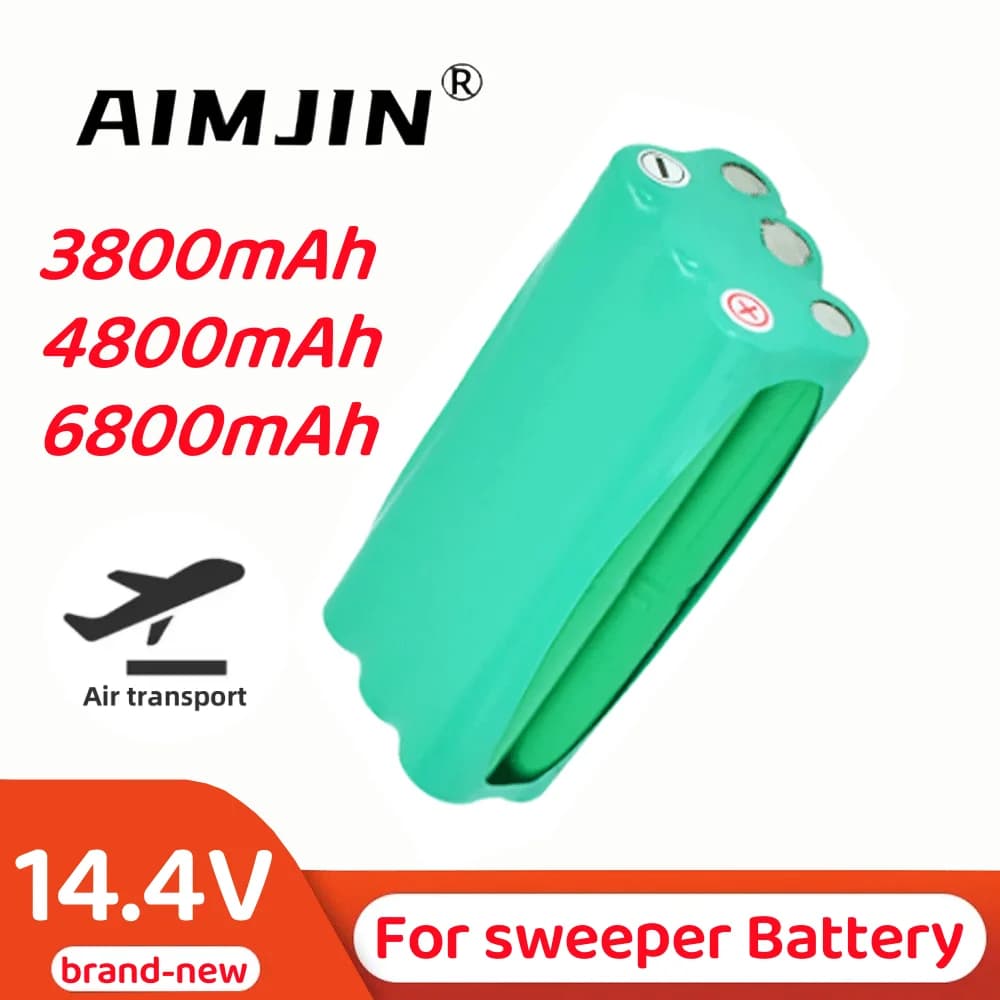 14.4V Ni-MH 3.8/4.8/6.8Ah Rechargeable Battery For Libero V-M600 M606 Vbot T270 T271 M8 Papago S30C VONE T285D Vacuum Cleaner