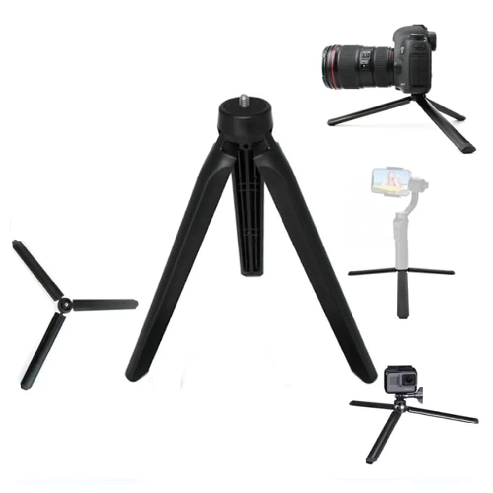 Mobile Phone Tripod Smartphone Video Tripod Support Camera Grip Handle for Gopro Osmo Pocket Gimbal Reflex Camera Canon Nikon