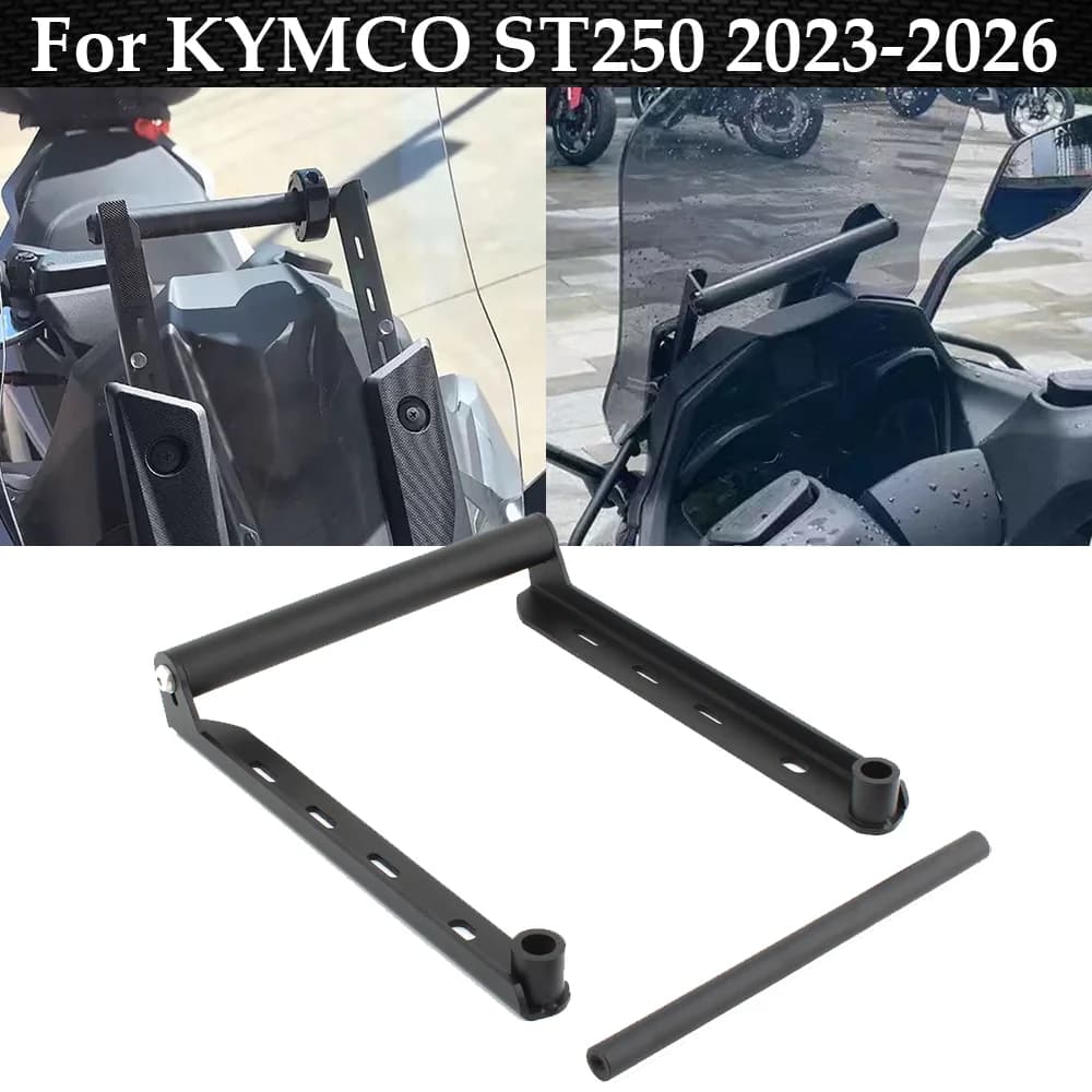 For KYMCO ST250 2023-2026 Motorcycle Accessories Smartphone Holder Stand GPS Navigation Mount Bracket Support