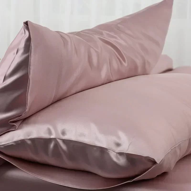 100% natural frost silk pillow pillow case in real silk to protect hair skin pillow from any size